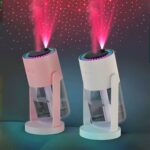⁦3en1 Humidificateur avec Projecteur d'Étoiles Galaxie – مرطب جو مع عارض نجوم⁩ - الصورة ⁦6⁩