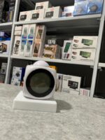 ⁦Horloge numérique de Projection LCD à LED, alarme vocale, fonction Snooze, thermomètre⁩ - الصورة ⁦9⁩