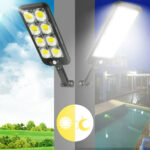 ⁦Lampadaires 200LED à énergie solaire étanche IP65 JX200 – مصباح خارجي يعمل بالطاقة الشمسية⁩ - الصورة ⁦3⁩