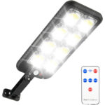 ⁦Lampadaires 200LED à énergie solaire étanche IP65 JX200 – مصباح خارجي يعمل بالطاقة الشمسية⁩ - الصورة ⁦7⁩
