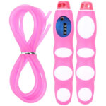 ⁦Corde à Sauter avec Compteur – Poignée Antidérapante en PVC⁩ - الصورة ⁦4⁩
