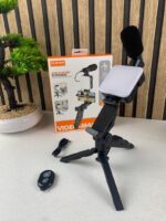 ⁦Kit d’enregistrement vidéo pour smartphone et appareil photo avec microphone à LED intégré – طقم تصورير إحترافي مع ميكروفون وإضاءة مدمجة⁩ - الصورة ⁦8⁩