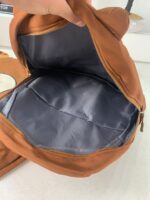 ⁦Ensemble de Sacs Snorlax 3Pcs Design Kawaii Marron – حقيبة مدرسية 3 قطع لون بني⁩ - الصورة ⁦10⁩