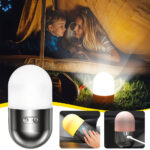 Lampe de camping rechargeable avec changement de couleur RVB – مصباح تخييم ملون