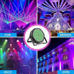 ⁦Projecteur Stroboscope LED RVB 36 LED avec Télécommande – جهاز الألعاب الضوئية⁩ - الصورة ⁦4⁩