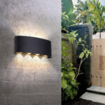 ⁦Applique Murale LED 8W D’Éclairage Extérieur 4 Lampes en PP⁩ - الصورة ⁦5⁩