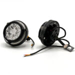 ⁦Lot de 2 Phares Antibrouillard 6 LED 12V-85V pour Moto⁩ - الصورة ⁦2⁩
