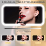 ⁦Miroir de Pare-Soleil de Voiture à 3 Températures de Couleur – مرآة تجميل في السيارة⁩ - الصورة ⁦3⁩