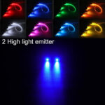 ⁦Lumière Ambiante RGB Pour l’Intérieur de Voiture avec Télécommande + APP Contrôle⁩ - الصورة ⁦7⁩