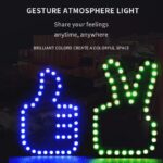 ⁦Lumière LED Doigts de Signalisation pour Voitures 1PCS⁩ - الصورة ⁦4⁩
