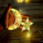 ⁦Rideau jeu de lumiere Étoile et Lune 3m – ستارة نجمة وهلال⁩ - الصورة ⁦3⁩
