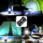 ⁦Lampe de Camping 2IN1 Rechargeable Solaire Pliable YD-3589⁩ - الصورة ⁦3⁩