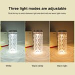 ⁦Lampe en cristal avec humidificateur d’air, diffuseur d’arôme, USB 900ml⁩ - الصورة ⁦2⁩