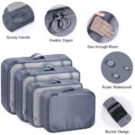 ⁦Organisateur Valise 8pcs Sac Rangement et Les Essentiels du Voyage⁩ - الصورة ⁦4⁩