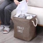Panier à vêtements de grande capacité durable – سلة تجميع ملابس الغسيل