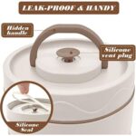 ⁦Lunch Box 3 étage avec Sac Isotherme Isolant – حافظة طعام حرارية 3 طبقات قابلة للاستخدام في الميكروويف⁩ - الصورة ⁦5⁩