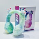 ⁦Casque Bluetooth sans Fil avec Haut-Parleur 40mm cute – سماعات بلوتوث لاسلكية بمكبر صوت 40 مم⁩ - الصورة ⁦5⁩