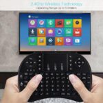 ⁦Clavier et Pad sans fil Tricolor rétroéclairé USB multimédia contrôle⁩ - الصورة ⁦7⁩