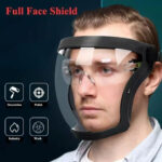 ⁦Masque facial intégral HD transparent, super protecteur anti-buée et respirant⁩ - الصورة ⁦3⁩