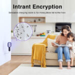 ⁦Mini Tapette à mouches USB avec Lumière LED Violette – مصيدة الناموس⁩ - الصورة ⁦3⁩