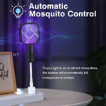⁦Mini Tapette à mouches USB avec Lumière LED Violette – مصيدة الناموس⁩ - الصورة ⁦5⁩