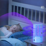 ⁦Lampe Anti-Moustique Rechargeable 2 en 1 – مصباح عالي سطوع وصاعق ناموس⁩ - الصورة ⁦3⁩