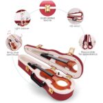 ⁦Boîte à Musique Vintage avec Déesse Rotative et Mécanisme de Violon – صندوق موسيقى مع آلية كمان⁩ - الصورة ⁦6⁩