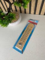 ⁦thermomètre en bois pour intérieur ou extérieur 25cm⁩ - الصورة ⁦5⁩
