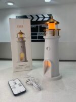 ⁦Veilleuse à Projection de Lumière de Lune avec Télécommande – جهاز عرض ضوء القمر⁩ - الصورة ⁦8⁩