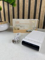 ⁦Lampe de bureau rechargeable sans fil avec réveil LED et power bank 5000 mAh – مصباح مكتب ومصباح مع شاحن متنقل⁩ - الصورة ⁦9⁩