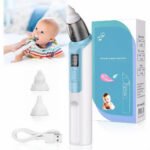 Aspirateur Nasal Électrique pour Bébé Adapté aux Nourrissons et Nouveau-nés – جهاز شفط للرضع