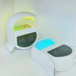 ⁦Réveil et Haut-parleur Bluetooth RGB intelligente type Big G Wireless Charger V5⁩ - الصورة ⁦3⁩