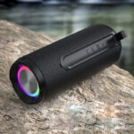 ⁦Ampli haut parleur sans fil à batterie rechargable 1200mAh, enceint bluetooth 2000W DUNTH DU-SP128⁩ - الصورة ⁦2⁩
