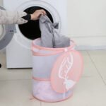 Panier à vêtements sales Pliable avec couvercle