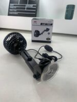 ⁦Ventilateur de Voiture Portable avec Fixation Par Ventouse – مروحة سيارة⁩ - الصورة ⁦9⁩