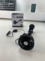 ⁦Ventilateur de Voiture Portable avec Fixation Par Ventouse – مروحة سيارة⁩ - الصورة ⁦8⁩