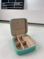 ⁦Firla Mini Boîte à Bijoux en cuir avec fermeture éclair – علبة تنظيم المجوهرات⁩ - الصورة ⁦13⁩