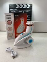 ⁦Brosse Nettoyante Électrique Cnaier AE-8788 3 Têtes Rotatives Recharge USB – جهاز تنظيف البشرة بعمق⁩ - الصورة ⁦11⁩