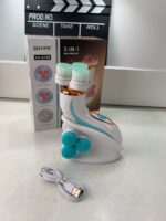 ⁦Brosse Nettoyante Électrique Cnaier AE-8788 3 Têtes Rotatives Recharge USB – جهاز تنظيف البشرة بعمق⁩ - الصورة ⁦8⁩