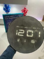⁦Horloge Murale Moon Numérique LED 13 Pouces – ساعة حائط رقمية⁩ - الصورة ⁦10⁩