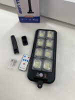 ⁦Lampadaires 200LED à énergie solaire étanche IP65 JX200 – مصباح خارجي يعمل بالطاقة الشمسية⁩ - الصورة ⁦9⁩