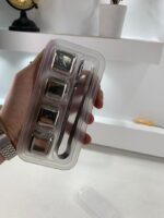 ⁦Pierres de glaçons réutilisables en acier inoxydable pour votre boisson – مكعبات الثلج للتبريد لمدة طويلة⁩ - الصورة ⁦7⁩