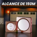 ⁦Sonnette sans fil avec batterie sans fil 150 mètres 38 Sonneries – جرس باب لاسلكي⁩ - الصورة ⁦2⁩