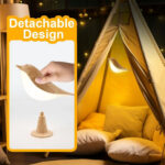 ⁦Lampe De Chevet Design Oiseau Rechargeable avec 3 Modes Dimmable – مصباح ديكور على شكل عصفور⁩ - الصورة ⁦4⁩