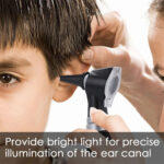 ⁦Otoscope 3X avec LED loupe de contrôle d’oreille portable avec 8 capuchons – جهاز فحص الأذن⁩ - الصورة ⁦4⁩