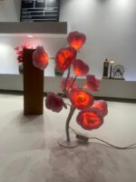 ⁦Lampe de Table fleur avec LED – مصباح طاولة زهور⁩ - الصورة ⁦11⁩