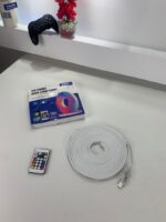 ⁦Bande LED Néon Flexible RGB 5m avec Bluetooth et USB – شريط إضاءة نيون مرن بطول 5 أمتار مع بلوتوث⁩ - الصورة ⁦9⁩