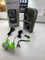 ⁦Kit Ventilateur et Lampe avec Panneau Solaire Multifonctionnel DT-9030 – طقم مروحة ومصباح متعدد الإستعمالات⁩ - الصورة ⁦8⁩