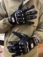 ⁦Pack Moto Hiver Cagoule Excefore en Polaire + Gants Pro Biker respirants avec protections antidérapantes⁩ - الصورة ⁦12⁩