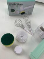 ⁦Batteur de Cuisine 6en1 Multifonction avec Plusieurs Têtes – جهاز تحضير الطعام وفرشاة تنظيف⁩ - الصورة ⁦8⁩